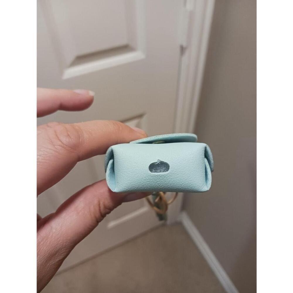 Earbud Case Keychain In Light Blue - Picture 5 of 8